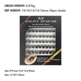 DIY Eyelash Set Curly Ultra Soft Single Cluster Eyelashes