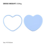 6 Color Mini Heart-shaped Mirrors