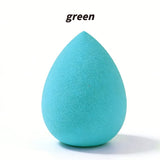 12-color Teardrop-shaped Makeup Sponge/Puff