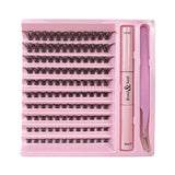 wholesale portable lash fan eyelash extension beginner kit lash extension tweezer set professional