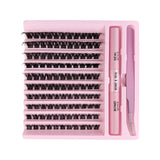 wholesale portable lash fan eyelash extension beginner kit lash extension tweezer set professional