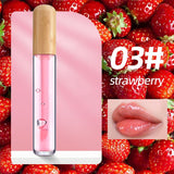 10-Color Lip Care Vegan Fruit Moisturizing Lip Oil