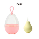 5-Color Fruit-Shaped Sponge/Beauty Blender