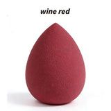 12-color Teardrop-shaped Makeup Sponge/Puff
