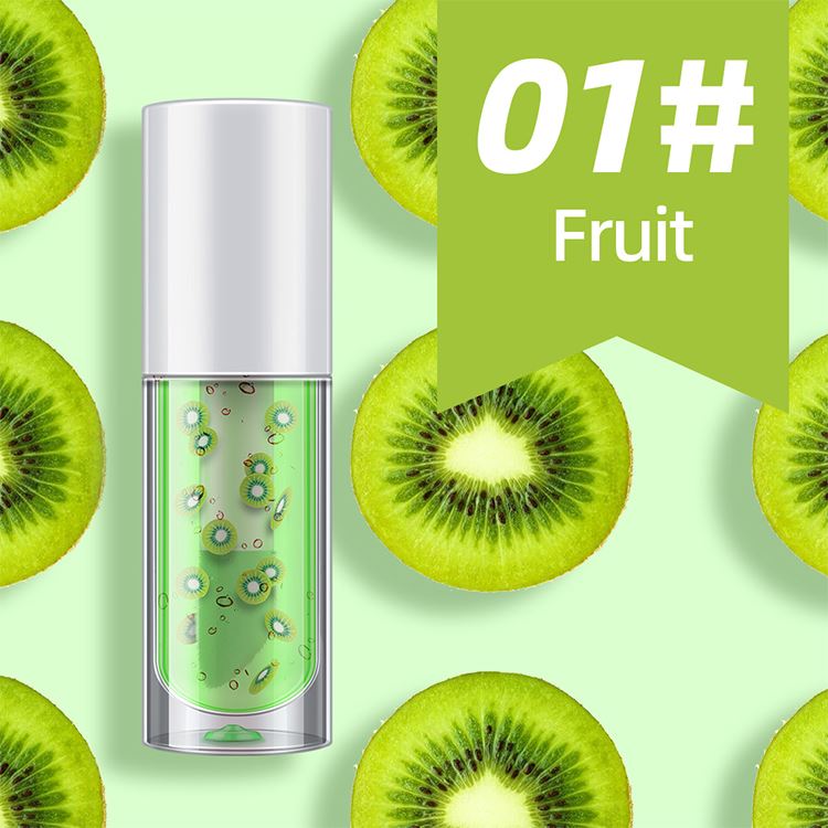 8 colors fruit lip oil