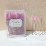 7-color boxed eyebrow brush (50pcs)