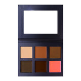 Palette contour correcteur boîte noire 6 couleurs