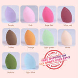 【SAMPLE】10 Colors Diamond Makeup Blender Sponge (with box) -【Free Shipping On Mix Order Over $39.9】