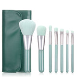 7 makeup brushes (with bag)