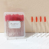 7-color boxed eyebrow brush (50pcs)