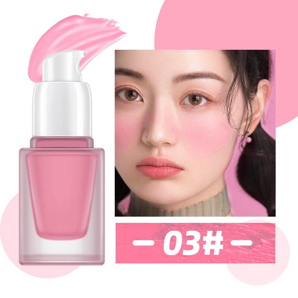 6 color liquid blush