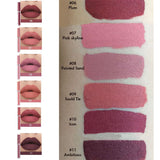 Set aus flüssigem Lippenstift und Lipliner in 17 Farben