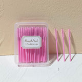 7-color boxed eyebrow brush (50pcs)