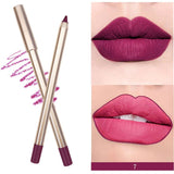 15 colors gold tube lip liner