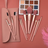 Nude powder makeup brush