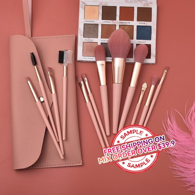 【SAMPLE】Nude powder makeup brush -【Free Shipping On Mix Order Over $39.9】