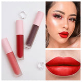 29 Colors Pink Lid Round Tube Liquid Lipsticks - MSmakeupoem.com