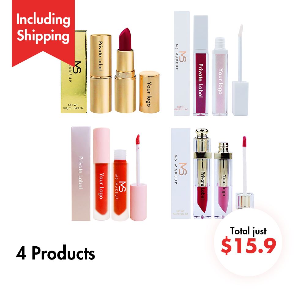 【Free Shipping】Sample Set of LipstickB---- 15.9$