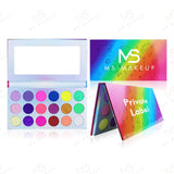 Paleta de sombras de ojos de 18 colores Night Luminous Rainbow