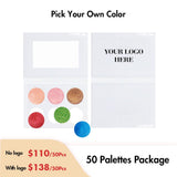 6 Farben DIY Ihre eigene Lidschattenpalette【50pcs】