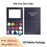 12 Colors Custom Eyeshadow Palette【50pcs】