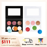 6 Colors DIY Your Own Eyeshadow Palette6 Colors DIY Your Own Eyeshadow Palette【20PCS Free Shipping & Free Print Logo】