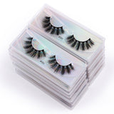 1 pair of 3D imitation mink false eyelashes laser box