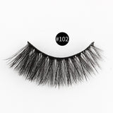 1 pair of 3D imitation mink false eyelashes laser box