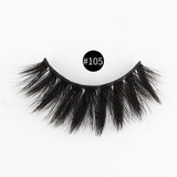 1 pair of 3D imitation mink false eyelashes laser box