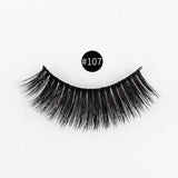 1 pair of 3D imitation mink false eyelashes laser box