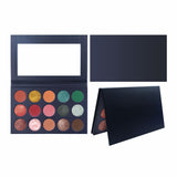 15 couleurs Palette de fard à paupières noire la plus vendue (50pcs livraison gratuite)