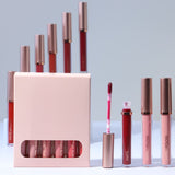 Nude Pink matte lip gloss Set (6PCS)