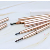 6 Colors  Gold Tube Eyebrow Pencil