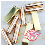 【SAMPLE】8 Color Matte Golden Round Tube Lipstick -【Free Shipping On Mix Order Over $39.9】