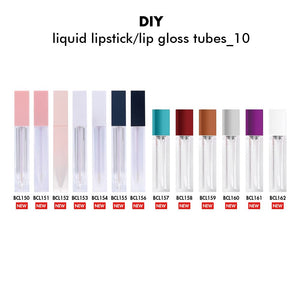 DIY Tubes Carrés de Rouge à Lèvres Liquide et de Brillant à Lèvres 10