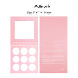 Paleta de sombras de ojos personalizada de 9 colores【50pcs】
