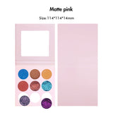 Paleta de sombras de ojos personalizada de 9 colores【20PCS Envío gratis y logotipo de impresión gratis】