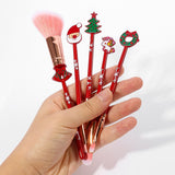 Christmas Makeup Brush Set