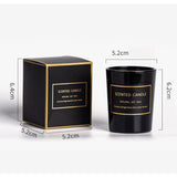 5 sortes de bougie parfumée coffret cadeau unique