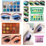 4 paletas de colores para 15 colores de sombra de ojos