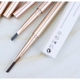 6 Colors Gold Tube Eyebrow Pencil【30PCS Free Shipping & Free Print Logo】
