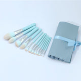 2 Colors 12pcs Candy Colors Makeup Brushes Set Custom Logo