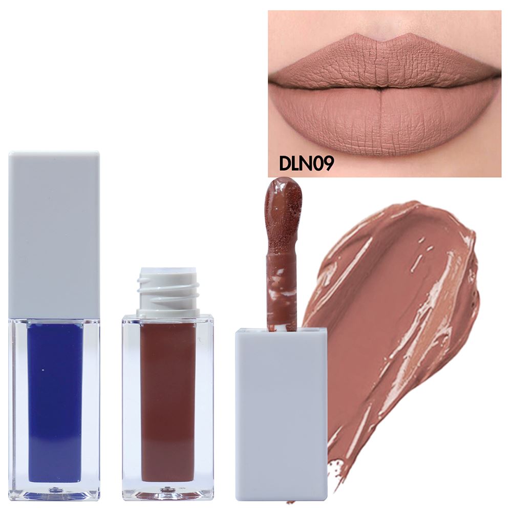 39 Color White Square Cover Matte Liquid Lipstick #1-23