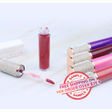 【SAMPLE】34 Colors Diamond Lid Lip Gloss 【Free Shipping On Mix Order Over $39.9】