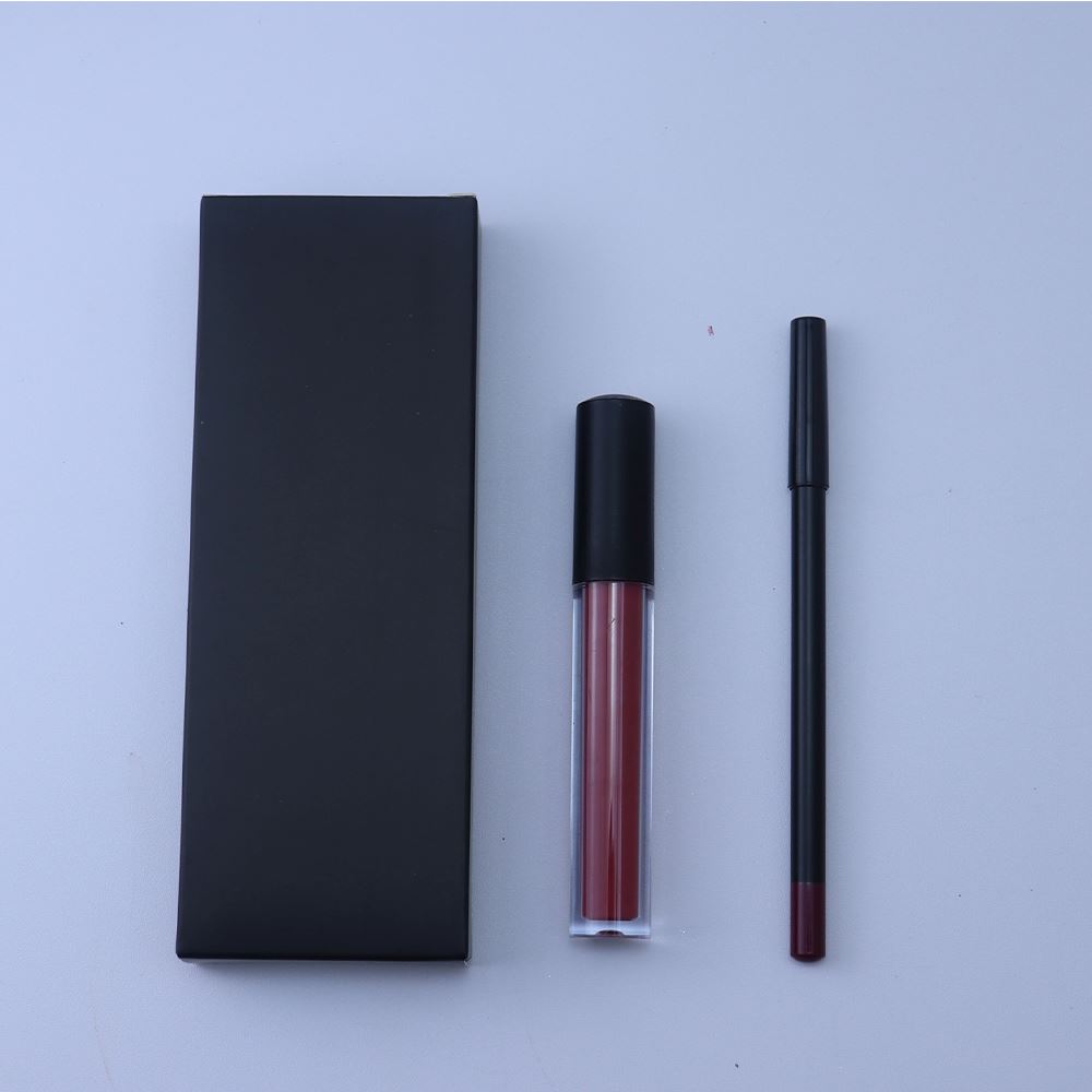 21 colors liquid lipstick & lip liner set