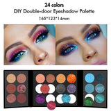 【Free Shipping】Sample Set of 169Pcs Full set of DIY Monochrome eyeshadow & Different kinds of DIY empty Palette