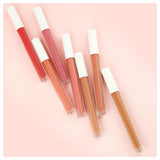 7 Farben White Tube Velvet Lip Glaze