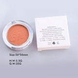 6 Farben Transparent Monochrom Blush