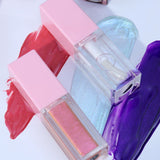 34 Colors Pink Square Cover Big Brush Lip Gloss #1-30