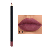 21 color black tube lip liner